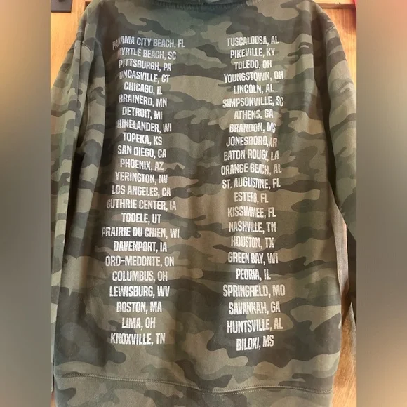 HARDY official tour merch camo hoodie - Picture 4 of 5